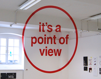 Anamorphic Typography - It's a Point of View